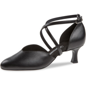 Diamant - Mujeres Zapatos de Baile 170-106-034-V - Cuero Negro - VarioSpin