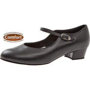 Diamant - Donne Scarpe da Ballo 050-029-034 - Pelle Nero