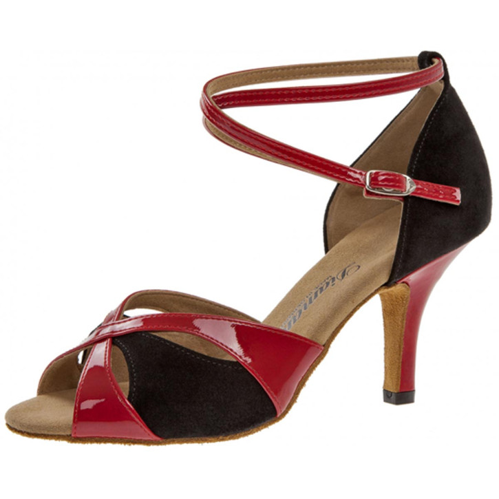Diamant Ladies Dance Shoes 141058400 Black/Red