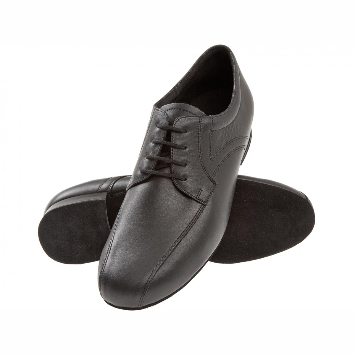 Made in Germany Large - 2 cm Ballroom Diamant Hommes Chaussures de Danse 180-025-001 Confortable S/ùede Noir